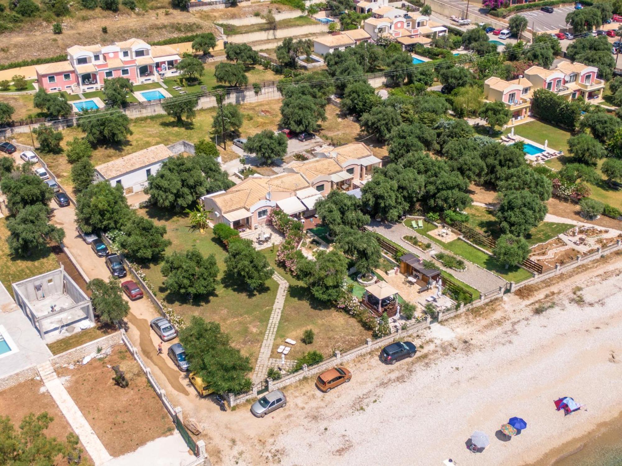 Barbati Beach Holiday Apartment, Corfu,Greece المظهر الخارجي الصورة